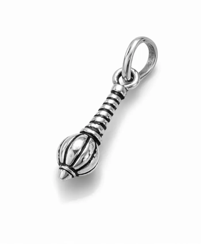 925 Sterling Silver Hanuman Ji Gada Locket