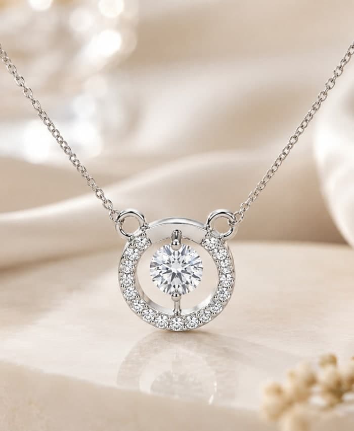 Sivaah 925 Sterling Silver Celestial Bloom Pendant