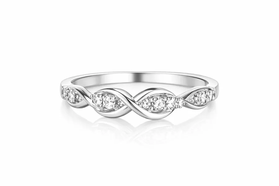 925 Sterling Silver Solitaire Infinity Stone Ring – 925 sterling silver jewellery by SIVAAH