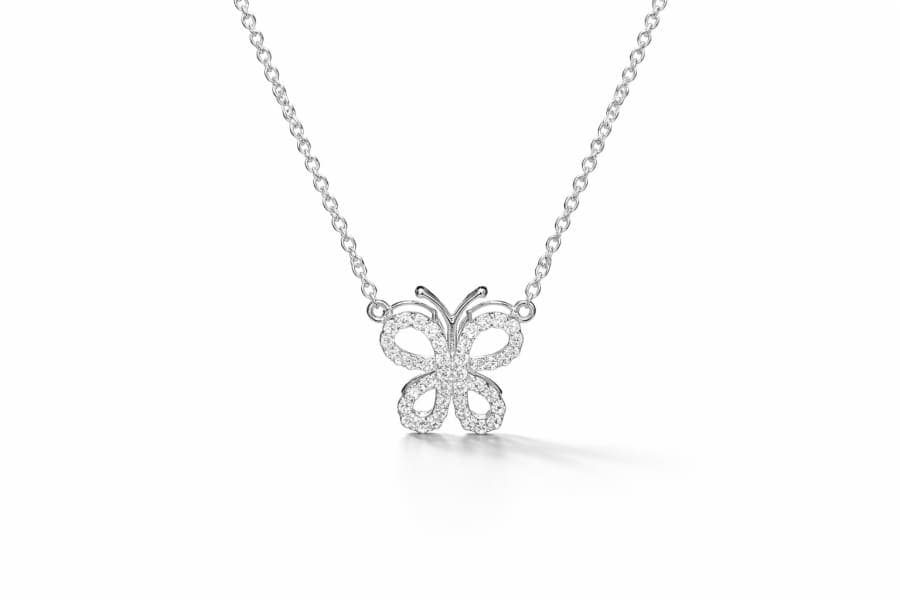 925 Sterling Silver Fly With Love Pendant – 925 sterling silver jewellery by SIVAAH