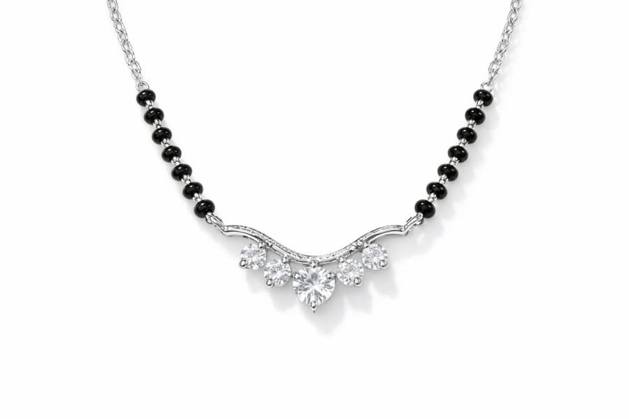 925 Sterling Silver Eternal Bond Mangalsutra – 925 sterling silver jewellery by SIVAAH