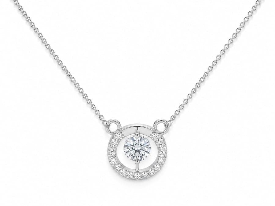 Sivaah 925 Sterling Silver Celestial Bloom Pendant – 925 sterling silver jewellery by SIVAAH