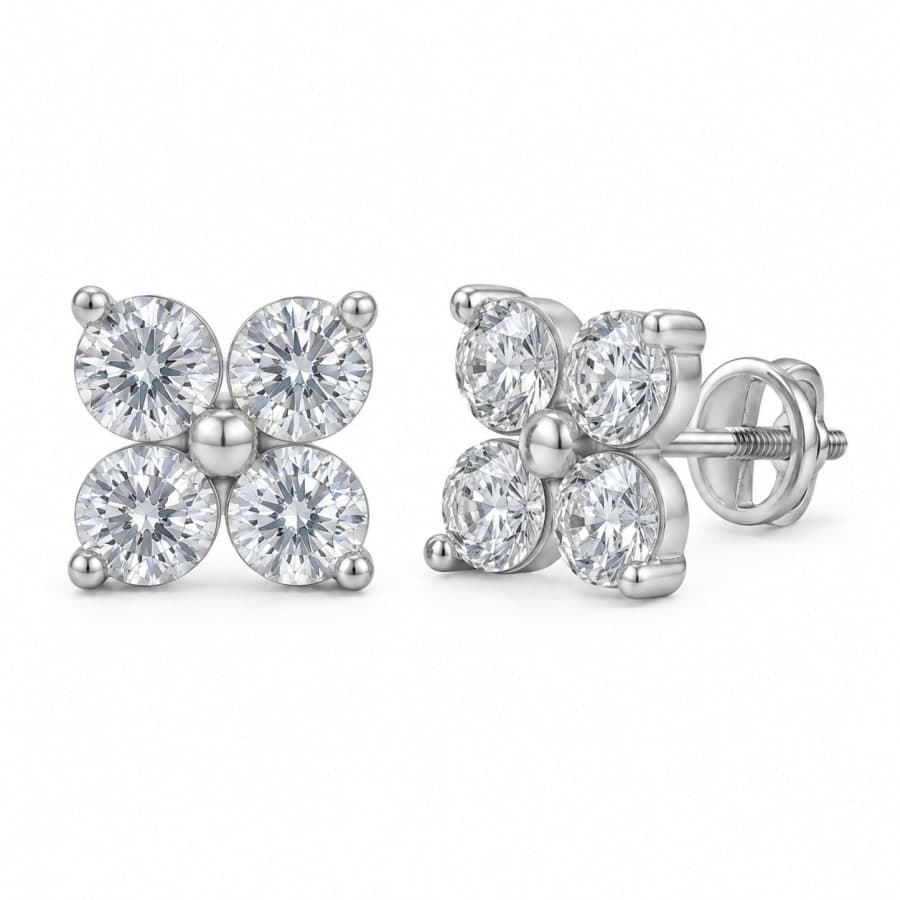 925 Sterling Silver Soft Petal Studs – 925 sterling silver jewellery by SIVAAH